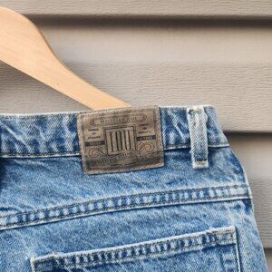 Vintage 90's IOU Baggy Light Blue Denim Skater Jeans